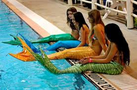 Now You Can Swim Like A Mermaid Order A Custom Made Fin Mermaid Swimsuit Mermaid Swimming