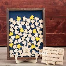Wedding Guest Book Alternative Tree Fall Guest Book Shadow Box Etsy Wedding Guest Book Alternatives Trees Guest Book Shadow Box Drop Box Guest Book