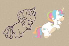 Download Unicorn Silhouette File Graphic By Accaliadigital Creative Fabrica SVG Cut Files