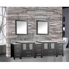 It is available in various sizes and the bathroom vanity for sale include oval, round, square, & rectangle shaped sinks. Mtd Vanities Mtd 10108g Argentina 108 In Bathroom Vanity Set 44 Grey Walmart Canada