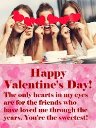 You mean so much to what to write on valentine's day card. To My Best Friend Happy Valentine S Day Card For Friends Birthday Greeting Cards By Davia