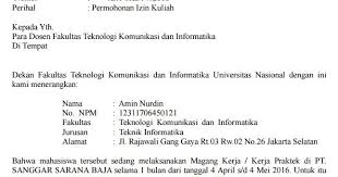 Beberapa download contoh surat izin orang tua. Contoh Surat Izin Kuliah Dari Tempat Kerja Contoh Surat