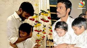 Dhanush yatra promotes tv show 'siya ke ram' in city. Dhanush Celebrates His Son Yathra S 10th Birthday Latest Tamil Cinema News