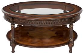 Hand carved wooden round meditation table. Traditional Wood Carved Gilded Round Coffee Table Safavieh