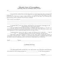 In fact, if the tenant wants to end the tenancy, they can also use this form. Nebraska 14 30 Day Notice To Quit Form Non Compliance Eforms