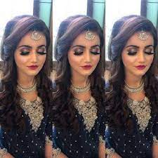 Beauty Pictures Party Wear And Dresses Engagement Hairstyles Front Hair Styles Indian Hairstyles