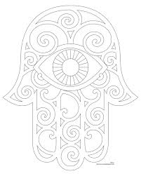 The spruce / wenjia tang take a break and have some fun with this collection of free, printable co. Hamsa Coloring Page And Embroidery Patterns Embroidery Patterns Coloring Pages Mosaic Patterns