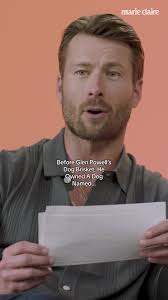 How Did Glenn Powell Get His Dogs Name