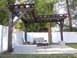 Unique Pergola Shape Would Look Great With Vines Pergola Plans Deck With Pergola Pergola