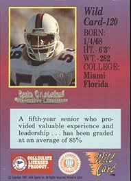 1991 Wild Card Draft Football #120 Luis Cristobal at Amazon's Sports  Collectibles Store