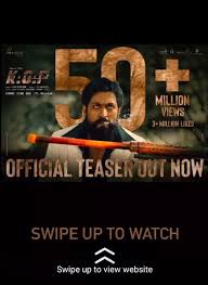 Rocky, whose name strikes fear in the heart of his foes. Kgf Chapter 2 Teaser The Yash Starrer Get More Than 50 Million Views 3 Million Likes