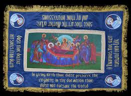 Image result for dormition icon embroidery