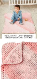 Come people have done so many blocks per day. Free Knitting Pattern For A Beginner Corner To Corner Garter Knit Blanket Knitting Bee