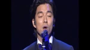 GONG YOO sing THE LAST TIME (by ERIC BENET) - YouTube