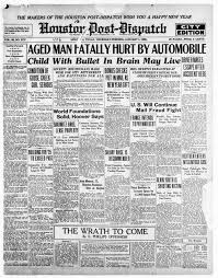 Houston's independent source of local news and culture. Houston Post Dispatch Houston Tex Vol 40 No 272 Ed 1 Thursday January 1 1925 The Portal To Texas History