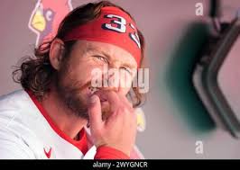St. Louis Cardinals' Brendan Donovan (33), Harrison Bader (48), Tommy Edman  (19) and Tyler O'Neill (27) celebrate after defeating the Boston Red Sox in  a baseball game, Saturday, June 18, 2022, in