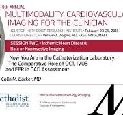 The Comparative Role of OCT, IVUS and FFR in CAD Assessment (COLIN M.  BARKER, MD)
