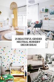 This nursery trend leans away from pinks and blues and into baby room ideas based on a theme or even interests your little one might have. 25 Beautiful Gender Neutral Nursery Decor Ideas Shelterness