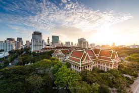 Faculty Of Arts And The Auditorium Chulalongkorn University Bangkok Thailand