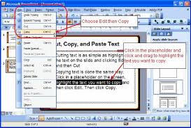 I also show how to cut items, and paste them to a new sectio. Moving And Copying Text In Microsoft Word Training Connection