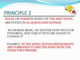 To understand vinegar halal or haram. Ppt The Halal And Haram Principle In Islam Powerpoint Presentation Free Download Id 5795750