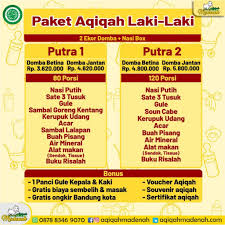 Beberapa kajian hukum seputar ibadah kurban di hari idul adha (udhiyah). Harga Paket Aqiqah Untuk Anak Laki Laki Kambing Murah Di Bandung