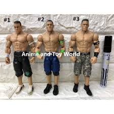 Bring home the action of the wwe! Wwe John Cena Triple H Mattel Basic Action Figure Shopee Philippines