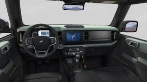 That's not to say it's luxurious, per se, but it does have. 2021 Ford Bronco Interior Color Combinations Revealed