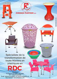 Prix des chaises en plastique. Kinshasa Plastique Sarl Moncongo