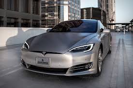 Matte grey matte black tesla model s. Kanye West S Pantone Matte Silver Tesla Model S Uncrate