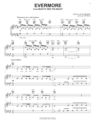 Josh Groban Evermore From Beauty And The Beast Sheet Music Notes Chords Score Download Printable Pdf Sheet Music Sheet Music Notes Digital Sheet Music