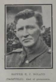 Sapper Edward James Boland