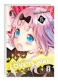 It began serialization in shueisha's seinen manga magazine miracle jump in may 2015 and was transferred to weekly yo. Kaguya Sama Love Is War 08 7 50 Egmont Shop