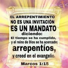 El Arrepentimiento No Es Una Invitacion Es Un Mandato Words Of Encouragement Words Amor