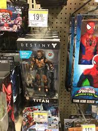 These articulated action figures glow with the push of a button and make an energizing sound. Nickel On Twitter Destiny Toys In Walgreens