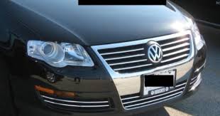 Amazon Com Volkswagen Vw B6 2005 2010 Passat Chrome Grille Grill Kit 2006 2007 2008 05 06 07 08 09 2009 10 2005 5 Komfort Volkswagen Exterior Accessories Car