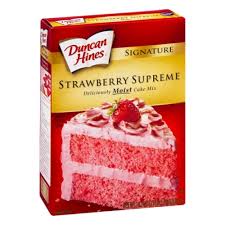 Duncan hines moist deluxe strawberry supreme cake mix pickieme from pickieme.com now, you have everything you need in one handy kit to bake your most epic ideas into reality! Nyc Grocery Delivery Baking Duncan Hines Strawberry Cake Mix