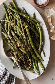 Easy Garlic French Green Beans Haricots Verts Recipe In 2020 Green Beans French Green Beans Traditional Green Bean Casserole