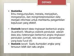 Statistika Data Dan Teknik Pengumpulan Data Ppt Download