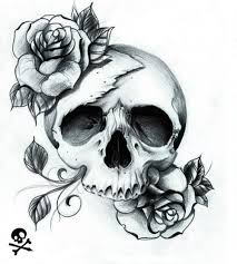 Black And White Skull And Rose Tattoos Pin By Mckenna Campbell On Tats Pretty Skull Tattoos Skull Rose Tattoos Tattoos