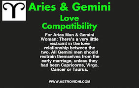 Aries Gemini Love Compatibility Know Love Compatibility