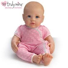 First off the pose amg. So Truly Mine Baby Doll Blonde Hair Blue Eyes With Pink Sleeper