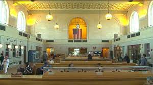 Union station, also known as new haven railroad station or simply new haven, is the main railroad passenger station in new haven, connecticu. New Haven Union Station Metro North And Amtrak Take Precautions Against The Spread Of Coronavirus Fox61 Com