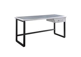 Just place chill desk on your existing desk, raise to comfortable standing height, and burn those unwanted calories! Brancaster Aluminum Desk Best Buy Furniture And Mattress