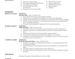 sample resume for cosmetologist – lespa