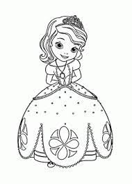 Princess Sofia Coloring Page For Girls Disney For Kids Coloring Pages Printables Disney Princess Coloring Pages Princess Coloring Pages Disney Princess Colors