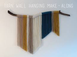 Diy Yarn Wall Hanging Google Search Yarn Diy Yarn Wall Art Yarn Hanging