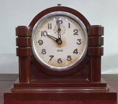 Warren telechron 7h105 art deco antique 1920's brass shelf desk alarm clock. Art Deco Clocks The Uk S Largest Antiques Website