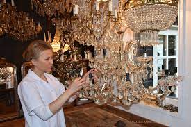 Early chandeliers evolved from candelabra, when more light was needed for a larger room. Restoration Of Antique Chandeliers Galerie Anna Van Elteren