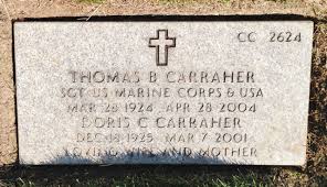 Doris Clare Byrne Carraher (1925-2001)